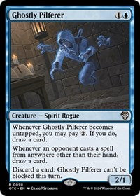 Ghostly Pilferer (98) - Commander: Outlaws of Thunder Junction