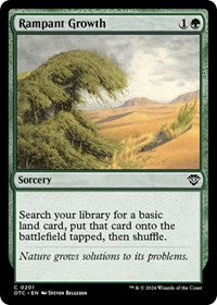 Rampant Growth (201) - Commander: Outlaws of Thunder Junction