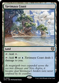 Yavimaya Coast (342) - Commander: Outlaws of Thunder Junction
