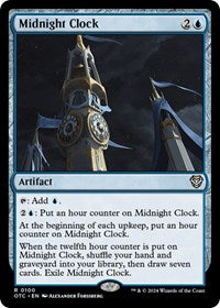 Midnight Clock (100) - Commander: Outlaws of Thunder Junction