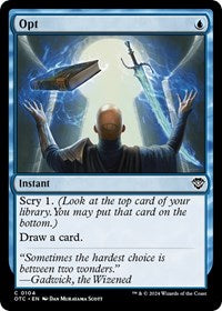 Opt (104) - Commander: Outlaws of Thunder Junction