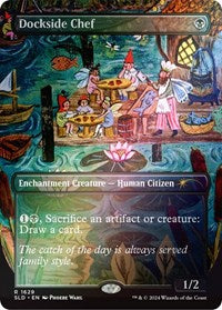 Dockside Chef Rainbow Foil (1629) - Secret Lair Drop Series