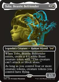 Toby Beastie Befriender Showcase (356) - Duskmourn: House of Horror