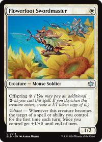 Flowerfoot Swordmaster (14) - Bloomburrow