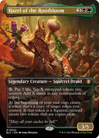 Hazel of the Rootbloom Borderless (2) - Commander: Bloomburrow