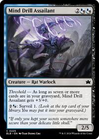 Mind Drill Assailant (225) - Bloomburrow
