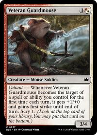 Veteran Guardmouse (237) - Bloomburrow