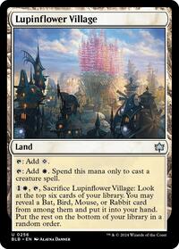 Lupinflower Village (256) - Bloomburrow