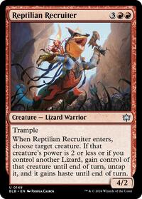 Reptilian Recruiter (149) - Bloomburrow