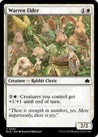 Warren Elder (37) - Bloomburrow