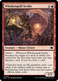 Whiskerquill Scribe (161) - Bloomburrow