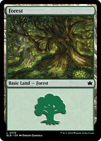 Forest 0378 (378) - Bloomburrow