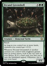Fecund Greenshell (171) - Bloomburrow