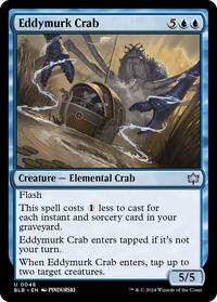 Eddymurk Crab (48) - Bloomburrow