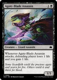 Agate Blade Assassin (82) - Bloomburrow