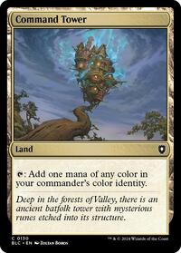 Command Tower (130) - Commander: Bloomburrow