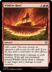 Wildfire Howl (162) - Bloomburrow