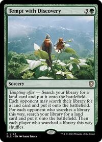 Tempt with Discovery (124) - Commander: Bloomburrow