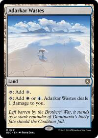 Adarkar Wastes (291) - Commander: Bloomburrow