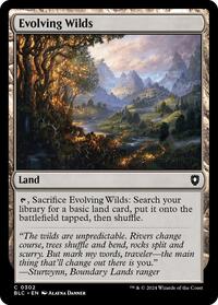 Evolving Wilds (302) - Commander: Bloomburrow