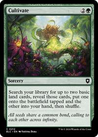 Cultivate (212) - Commander: Bloomburrow