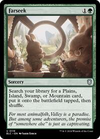 Farseek (119) - Commander: Bloomburrow