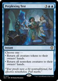 Perplexing Test (171) - Commander: Bloomburrow