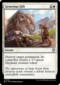 Generous Gift (106) - Commander: Bloomburrow