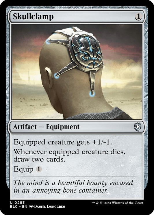 Skullclamp [Bloomburrow Commander]