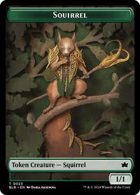 Squirrel Food Double Sided Token (23 // 27) - Bloomburrow