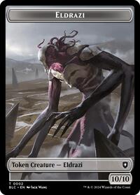 Eldrazi Clue Double Sided Token (2 // 37) - Commander: Bloomburrow