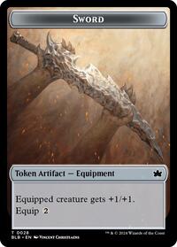 Sword Token (28) - Bloomburrow