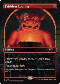 Faithless Looting (1779) - Secret Lair Drop Series