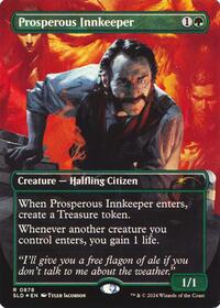 Prosperous Innkeeper Rainbow Foil (878) - Secret Lair Drop Series