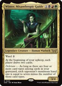 Winter Misanthropic Guide (240) - Duskmourn: House of Horror