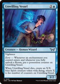 Unwilling Vessel (81) - Duskmourn: House of Horror