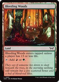 Bleeding Woods (257) - Duskmourn: House of Horror