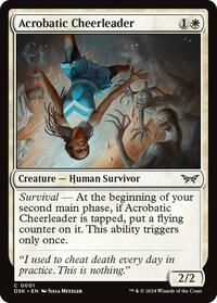Acrobatic Cheerleader (1) - Duskmourn: House of Horror
