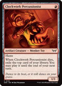 Clockwork Percussionist 0130 (130) - Duskmourn: House of Horror