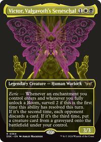 Victor Valgavoths Seneschal Showcase (364) - Duskmourn: House of Horror