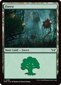 Forest 0285 (285) - Duskmourn: House of Horror
