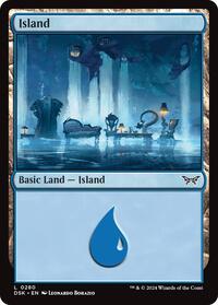 Island 0280 (280) - Duskmourn: House of Horror