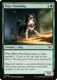 Wary Watchdog (206) - Duskmourn: House of Horror