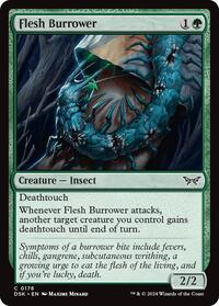 Flesh Burrower (178) - Duskmourn: House of Horror