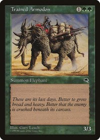 Trained Armodon (260) - Tempest