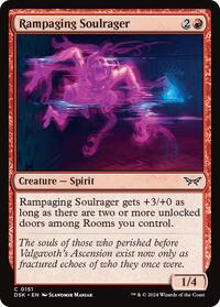 Rampaging Soulrager (151) - Duskmourn: House of Horror