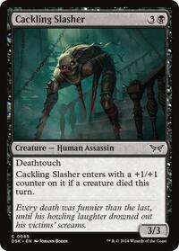 Cackling Slasher (85) - Duskmourn: House of Horror