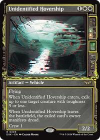 Unidentified Hovership Showcase (305) - Duskmourn: House of Horror