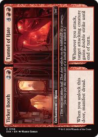 Ticket Booth Tunnel of Hate (158) - Duskmourn: House of Horror