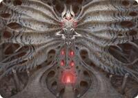 Valgavoth Terror Eater Art Card (10) - Art Series: Duskmourn: House of Horror